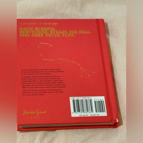 Scorpio Hardcover Book by Stella Andromeda - Picture 4 of 4